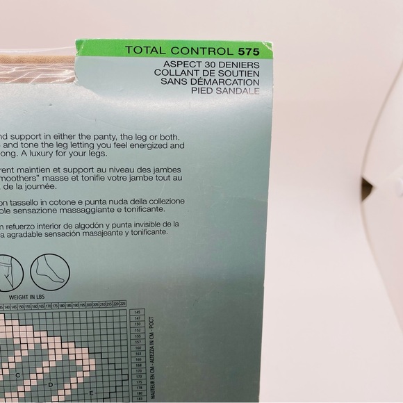 NWT Givenchy Body Smoothers Total Control Size A (85-130 pounds) in Fawn - Picture 3 of 9